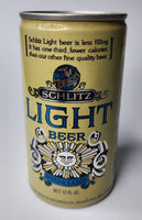 1970's Schlitz Light Beer 16oz Schlitz Breweries Milwaukee, WI Empty Beer Can BC4-37