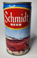 1970's Schmidt Beer 12oz "Black Bear" G. Heileman Breweries Empty Beer Can BC4-43