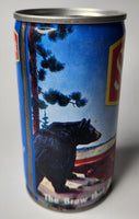 1970's Schmidt Beer 12oz "Black Bear" G. Heileman Breweries Empty Beer Can BC4-43