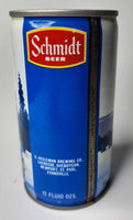 1970's Schmidt Beer 12oz "Winter Pike" G. Heileman Breweries Empty Beer Can BC4-44