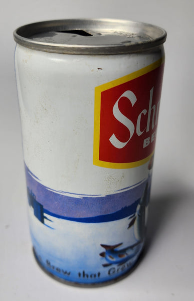 1970's Schmidt Beer 12oz "Winter Pike" G. Heileman Breweries Empty Beer Can BC4-44