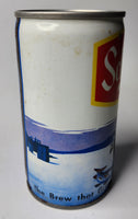 1970's Schmidt Beer 12oz "Winter Pike" G. Heileman Breweries Empty Beer Can BC4-45