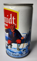 1970's Schmidt Beer 12oz "Winter Pike" G. Heileman Breweries Empty Beer Can BC4-45