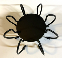 Partylite Black Metal Spider Candle Holder NIB P8B P8728