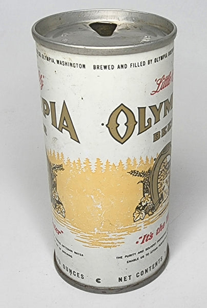 1970's Olympia Beer 7oz "Little Oly" Olympia Brewery Empty Beer Can BC4-2