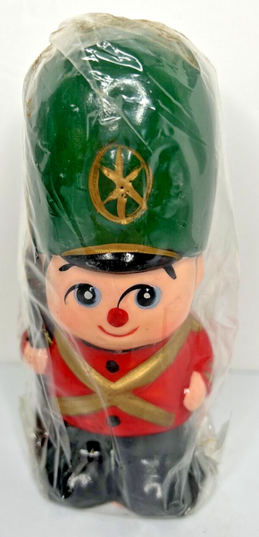 Vintage Interpur Toy Soldier Candle New in Packaging 5" SKU H279