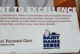 2013 Yadier Molina St. Louis Cardinals Dairy Makes Sense MO Farmer Care Poster