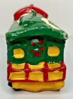 Vintage Christmas Holiday Toy Train Candle 8" x 2.5"  SKU H296