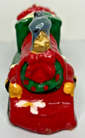 Vintage Christmas Holiday Toy Train Candle 8" x 2.5"  SKU H296