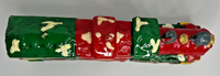 Vintage Christmas Holiday Toy Train Candle 8" x 2.5"  SKU H296