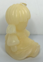 Vintage Toy Girl Doll Candle 2" SKU H292