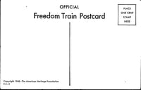 Our American Heritage The Freedom Pledge Freedom Train Postcard PC155