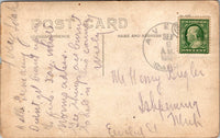 Pack Train Saved From Fire Avery ID Postcard PC156