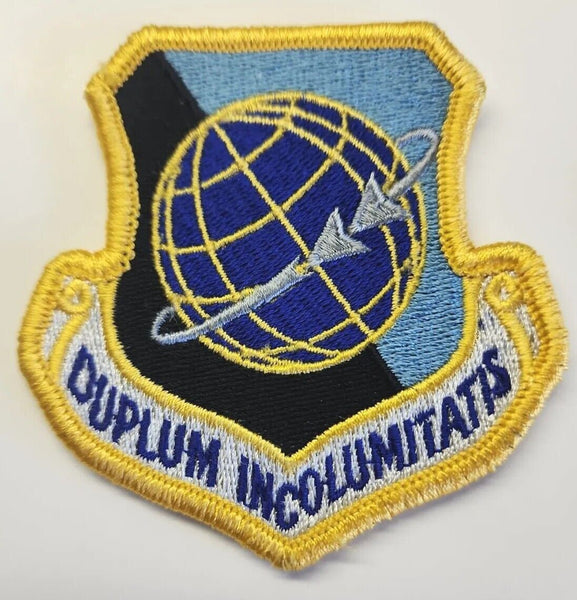 Vintage USAF Military Duplum Incolumitatis Patch 3"x 3" PB190