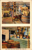 Interior View Berry-Lincoln Store Lincoln's New Salem IL Postcard PC36