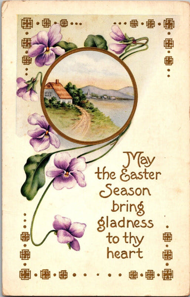 May the Easter Season Bring Gladness to thy Heart Postcard PC38