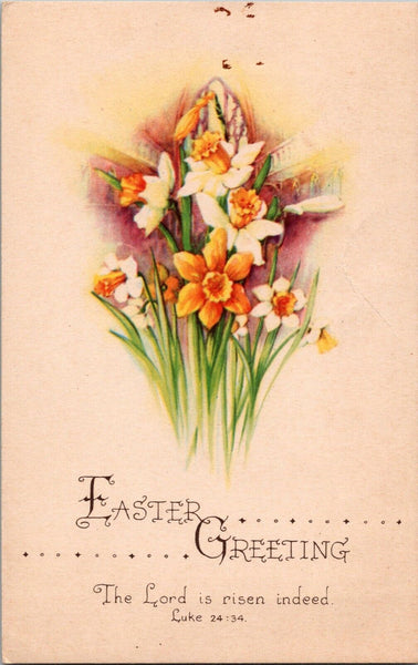 Easter Greetings The Lord is Risen Indeed Postcard PC38