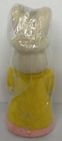 Vintage Easter Bunny Lady Candle New in Packaging 6" SKU H320