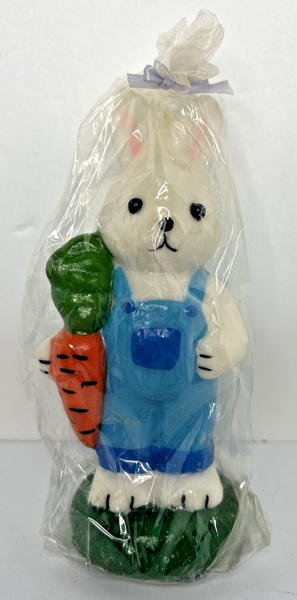 Vintage Easter Bunny Boy Candle New in Packaging 6" SKU H319