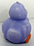 Vintage Springtime Easter Purple/Blue Duck Candle 2.75" SKU H333