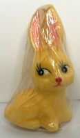 Vintage Rainbow Candle Easter Bunny Spring Candle New in Packaging 4" SKU H337