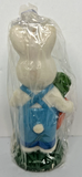 Vintage Easter Bunny Boy Candle New in Packaging 6" SKU H319