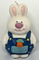 Vintage Easter Springtime Bunny Candle 4.5" SKU H327