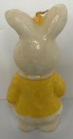 Vintage Easter Bunny Girl Candle 5" SKU H324