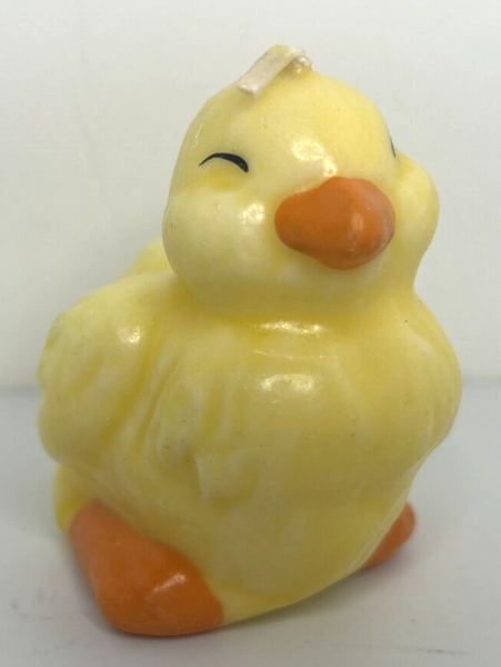 Vintage Springtime Easter Duck Decorative Candle 3" SKU H349