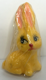 Vintage Rainbow Candle Easter Bunny Spring Candle New in Packaging 4" SKU H336