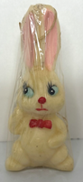 Vintage Rainbow Candle Easter Bunny Candle New in Packaging 4.5" SKU H323