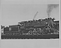 VTG 1937 Missouri Kansas Texas Railroad 103 Steam Locomotive Denison, TX. T1-54