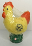 Vintage Rainbow Candle Spring Easter Hen Candle New in Packaging 4" SKU H417