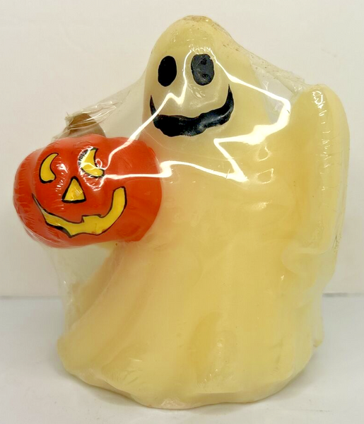 Vintage Target Halloween Ghost Candle New in Packaging 4.75" SKU H448