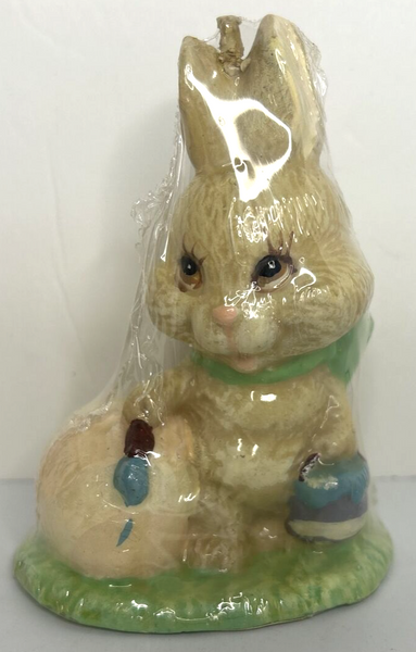 Vintage Wal-Mart Easter Bunny Candle 4.5" SKU H428