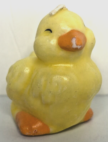 Vintage Garden Ridge Easter Spring Duck Candle 3" SKU H432