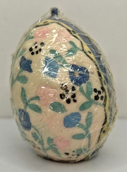 Vintage Decorative Easter Egg Candle New in Packaging 2.5" SKU H384