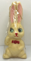 Vintage Rainbow Candle Easter Bunny Candle New in Packaging 4.5" SKU H366