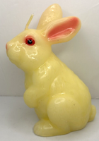 Vintage Springtime Easter Rabbit Candle 6" SKU H358