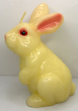 Vintage Springtime Easter Rabbit Candle 6" SKU H358