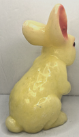 Vintage Springtime Easter Rabbit Candle 6" SKU H358