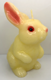 Vintage Springtime Easter Rabbit Candle 6" SKU H358