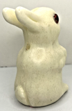 Vintage Springtime Easter Rabbit Candle 4" SKU H353