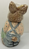 Vintage Easter Bunny Decorative Candle New in Packaging 4" SKU H368