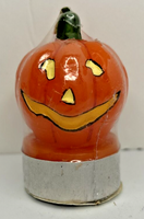 Vintage Halloween Jack-O-Lantern Tealight Candle New in Packaging 2.5" SKU H507