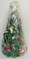 Vintage Garden Ridge Christmas Tree Candle New in Packaging 7" SKU H626