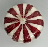 Vintage Peppermint Candy Candle New in Packaging 2.75" SKU H638