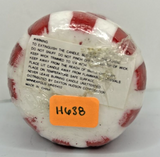 Vintage Peppermint Candy Candle New in Packaging 2.75" SKU H638