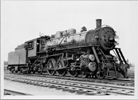 Vtg Louisville & Nashville Railroad 2212 Steam Locomotive 5"X7 Real Photo T2-102