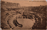 Flavian Amphitheater Known as the Colosseum Rome Italy Postcard PC213